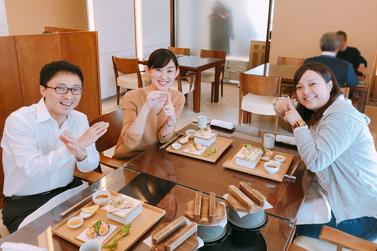 f:id:smartnews_jp:20190513114957j:plain 和食でおもてなし