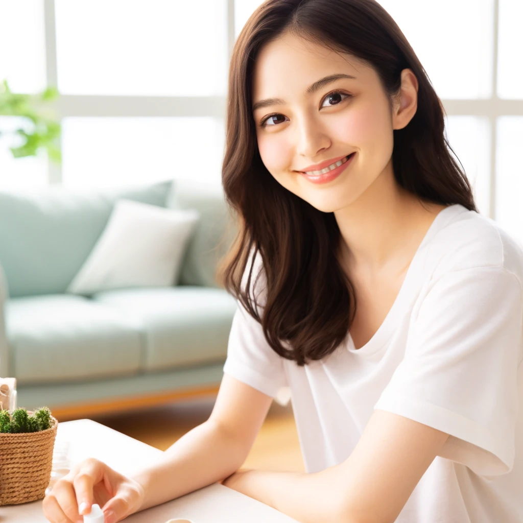 <img src="充実した休日を過ごす方法.png" alt="20代の日本人女性が予算内で充実した休日を楽しんでいる様子。明るく楽しい環境で、自宅でリラックスしたり、自然を探索したり、趣味に没頭している場面。">