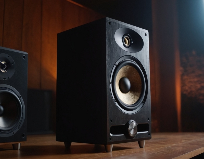 Stable Diffusionで生成したマルチ型スピーカーのイメージ画像