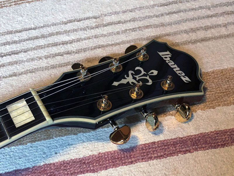 Ibanez AFJ95 フルアコ サンバースト Ibanez AFJ95をさらにいじる（0