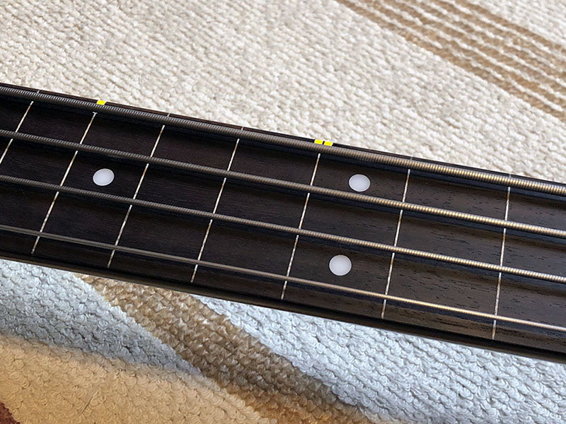 STEINBERGER SPIRIT XT-2 DB FLの指板再コーティング（1
