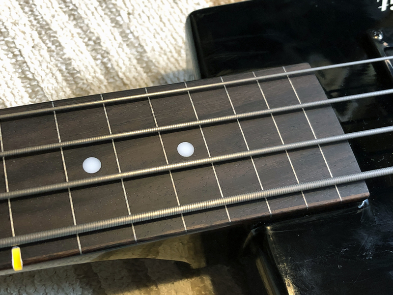 STEINBERGER SPIRIT XT-2 DB FLの指板再コーティング（1