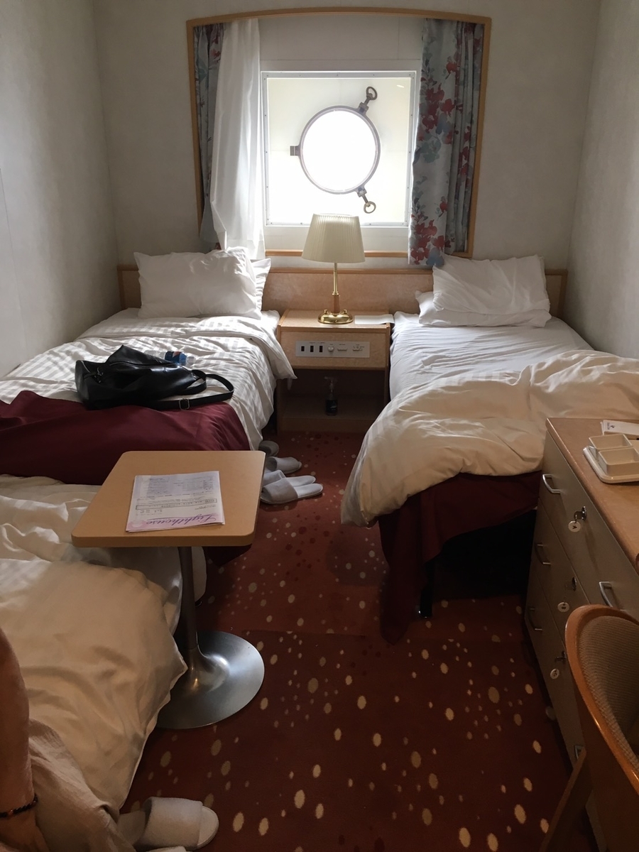 船室の中