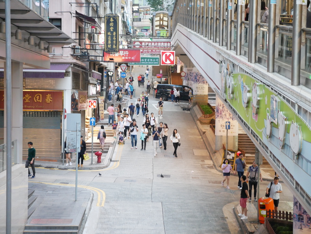 香港の街