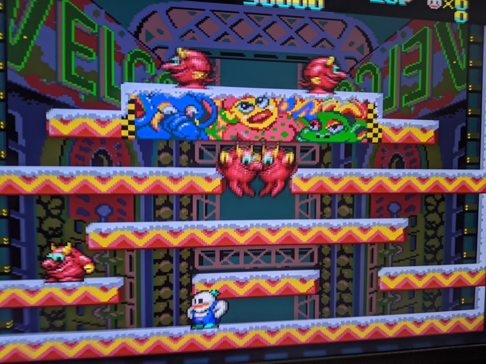 メガドラミニレビュー:19‐スノーブラザーズ（1993年/テンゲン） - smogbom