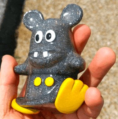 DELTA VINYL / ロボットのともだち ピキー[ラメ/第二回ソフビ決起集会