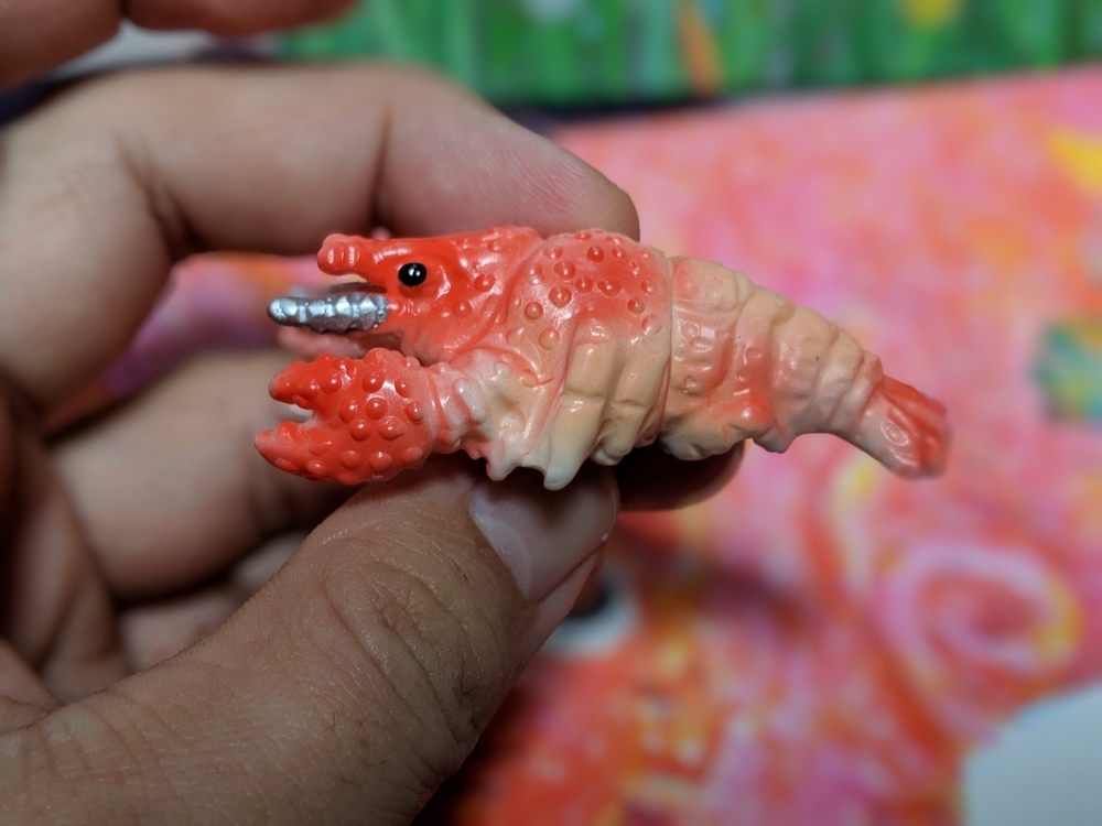 ぶたのはな❤︎ドロボン　レアソフビ ぶたのはな / ポンちゃんシリーズ:ぶた ザリガニ たこ[白成形]〈+Eng