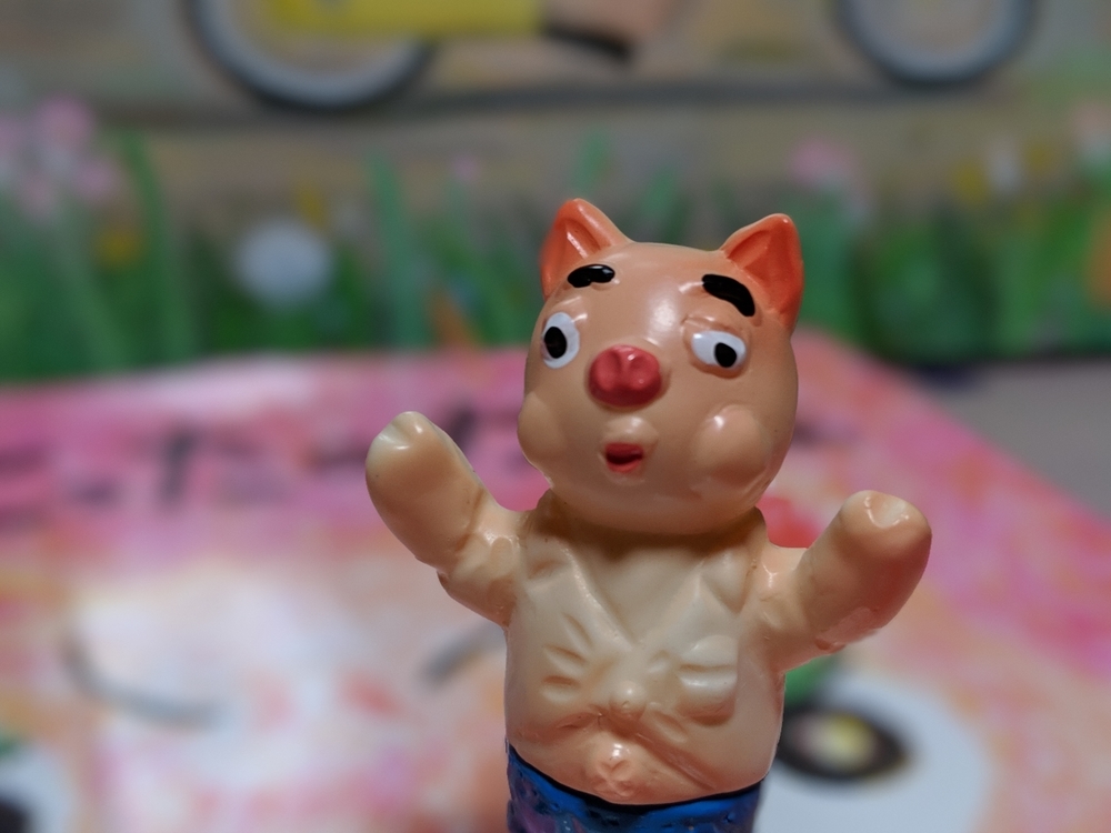ぶたのはな / ポンちゃんシリーズ:ぶた ザリガニ たこ[白成形