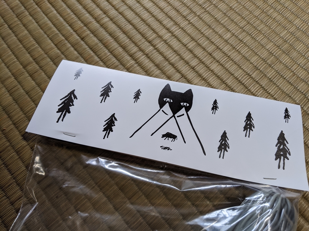 ABDUCTION SKULL TOYS クケリ 蓄光 グレー フィギュア スカルトイズ / アブダクション:クケリのソフビ[蓄光＆黒二重