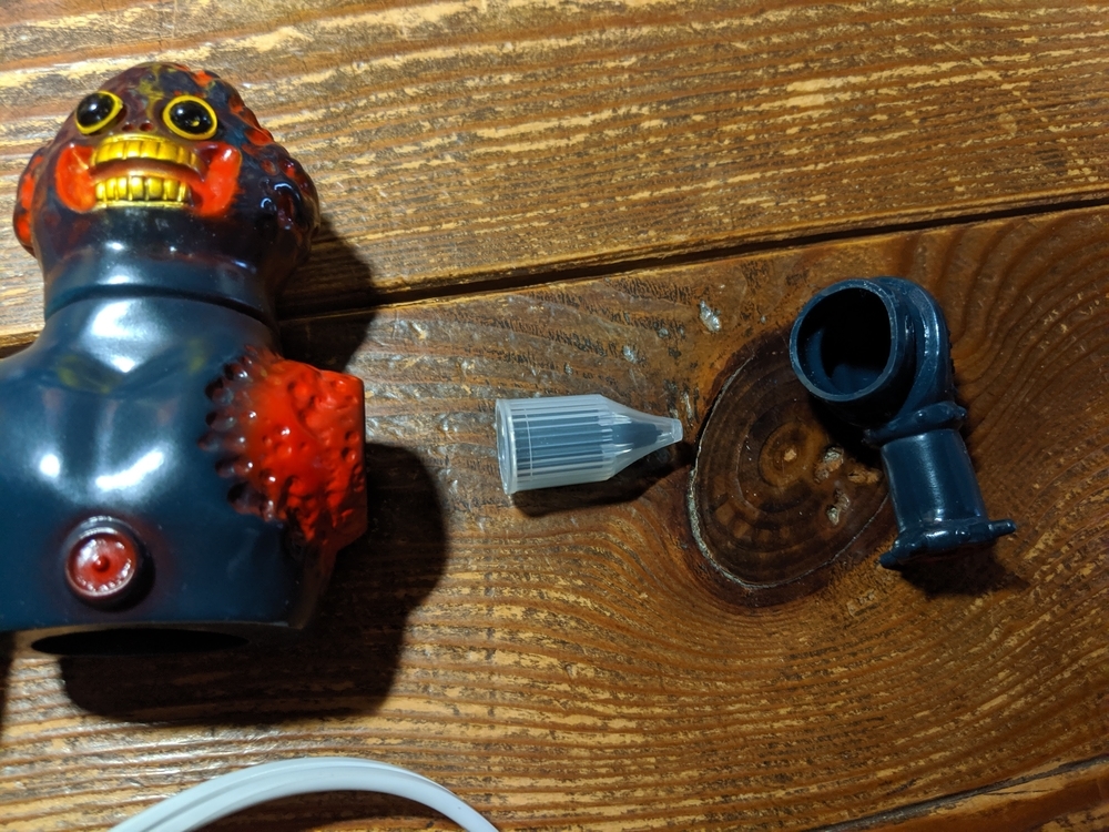 ぺットントン ソフビ ボカボカン (ツノ補修) ボカボカン ペットントン ソフビ (ツノ修復)