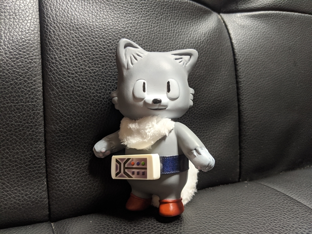 みぐぴろさんソフビ　たっくん みやざわボエ～（みぐぴろ） / おおかみのこどもたっくん［基本色