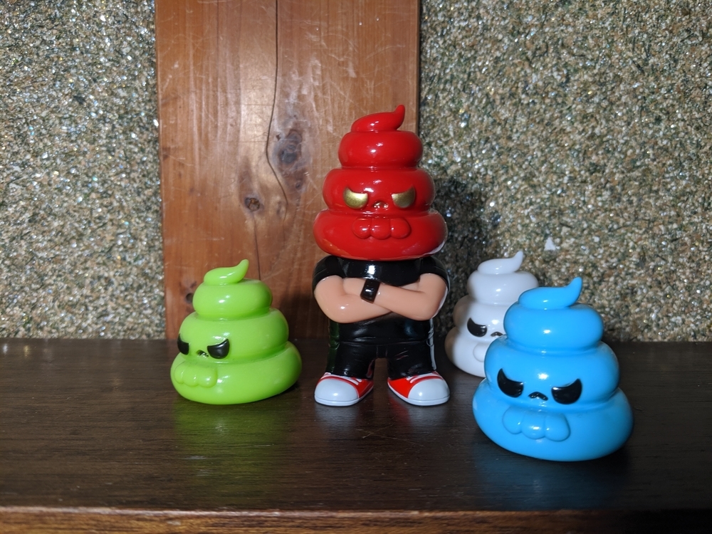 Amazon.co.jp: ゴッコ堂 goccodo ソフビ sofubi コウンコツ野郎