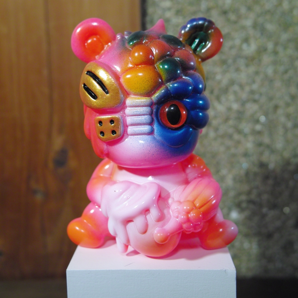 ゴッコ堂×リアルヘッド / ミュータント・ベアオス[パールピンク] - smogbom