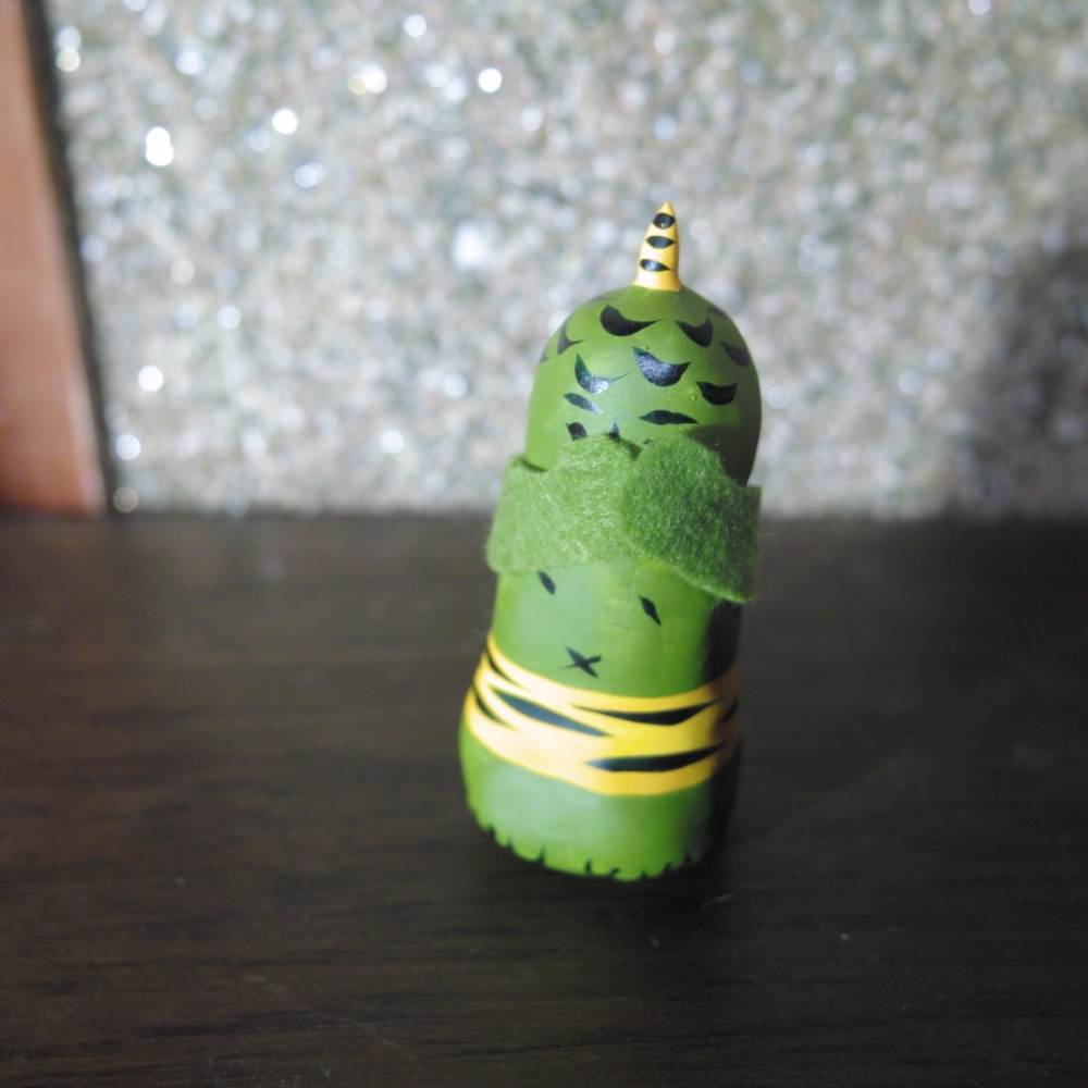 玩具ロードワークス(豊永盛人) 琉球張り子 / マリア達磨 & 鬼 - smogbom