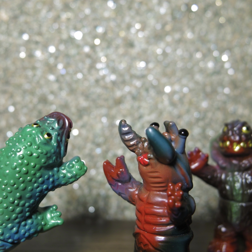 ぶたのはな/じゃんけんバトル/ウー ソフビフィギュア 場景🎬 #ぶたのはな#ソフト焼き玩具#Butanohana#ソフビ#sofubi