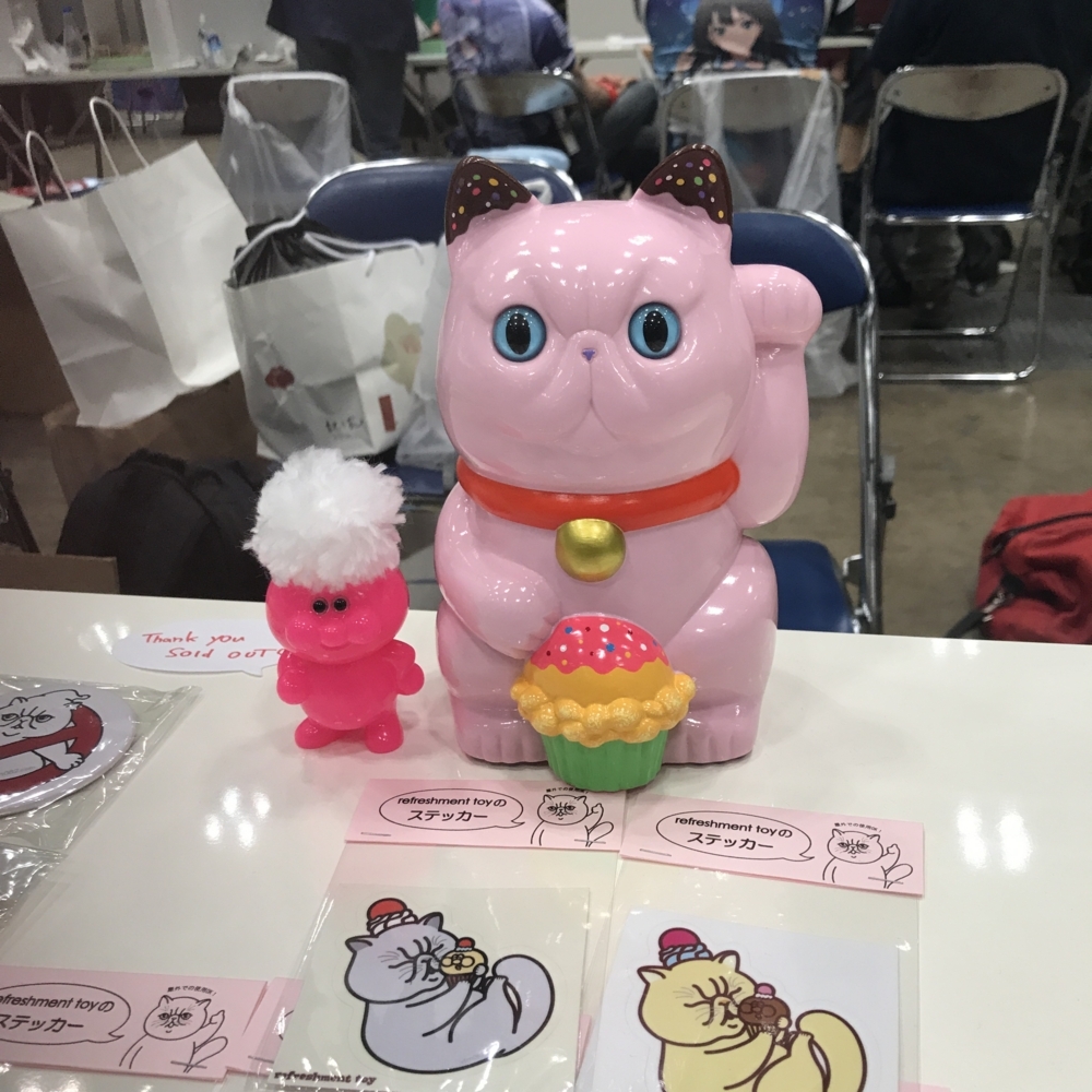 ワンフェス2017夏旅行記-5 一般ゾーン・ソフビ系？ - smogbom