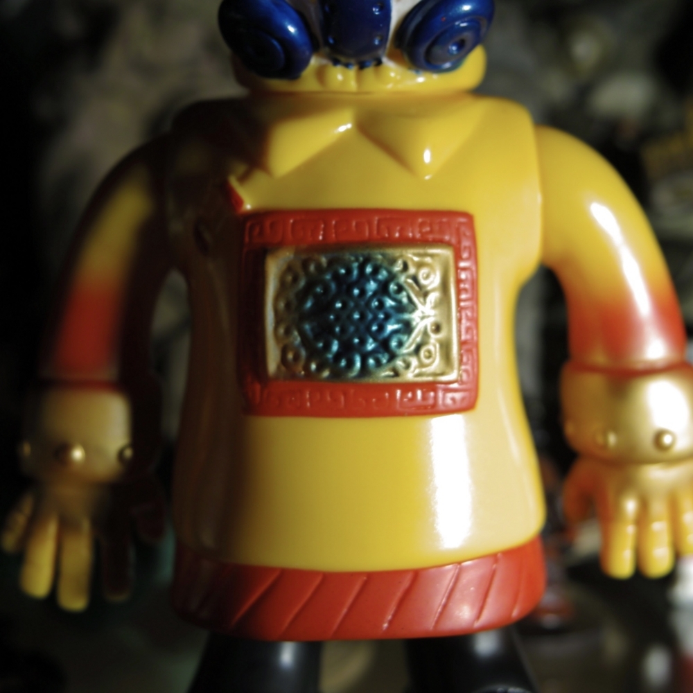 シカマァク / 鋼鉄シリーズ:キョンシネーター[黄色成形/WF2017S] - smogbom