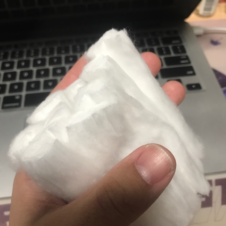 脱 無印良品コットン Vape用コットン3種吸い比べ ケムリノチハレ