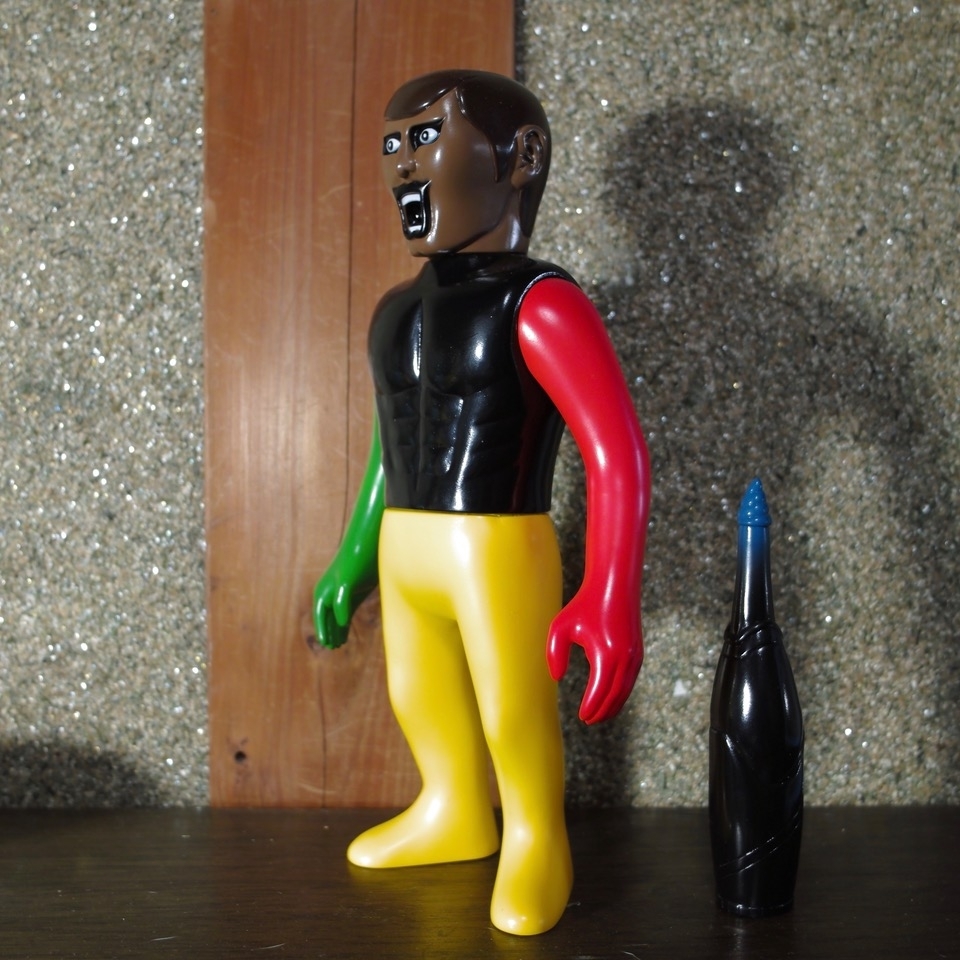 リアルヘッド　ソフビフィギュア　エレマックス　パンクドランカーズ　メディコムトイ NEOONE × リアルヘッド / エレマックス［ブルー］〈+Eng sub〉 - smogbom