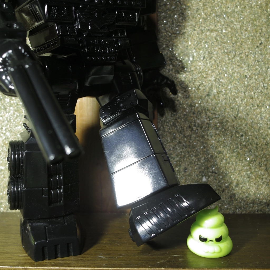 ゴッコ堂 / 気合ダディ[未塗装ブラック] - smogbom