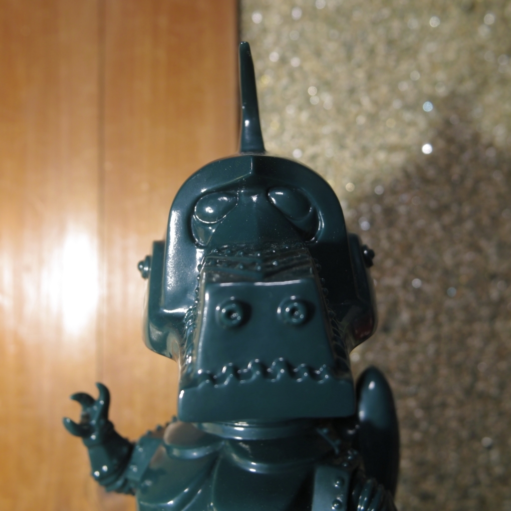 COJICA TOYS メカチラボ LED付/黒成型/銀塗装 ※LED電池切れ COJICA TOYS メカチラボLED付/黒成型/銀塗装※LED電池切れ