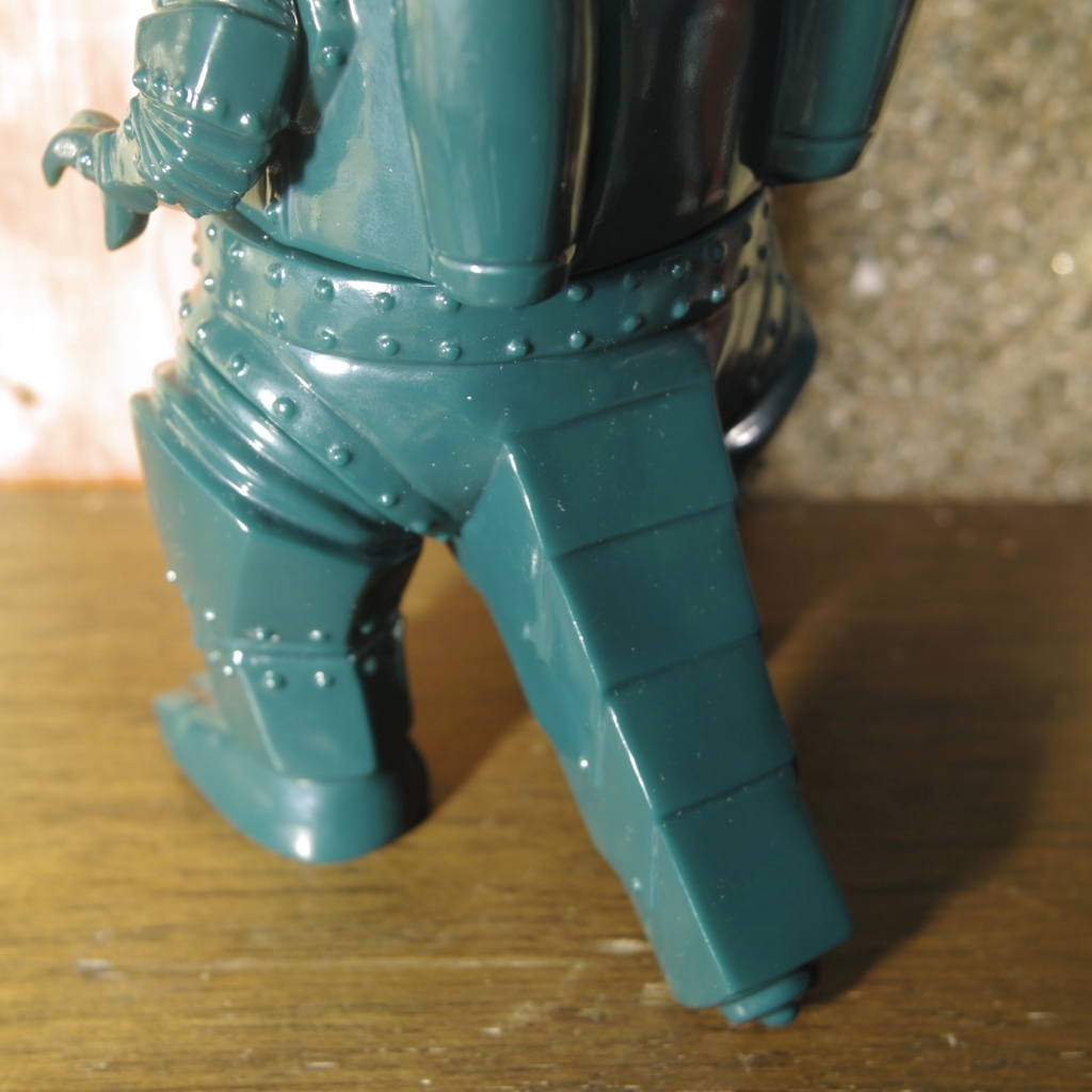 COJICA TOYS メカチラボ LED付/黒成型/銀塗装 ※LED電池切れ コジカトイズ / 恐竜獣シリーズ:メカチラボ[1期/未塗装深青緑