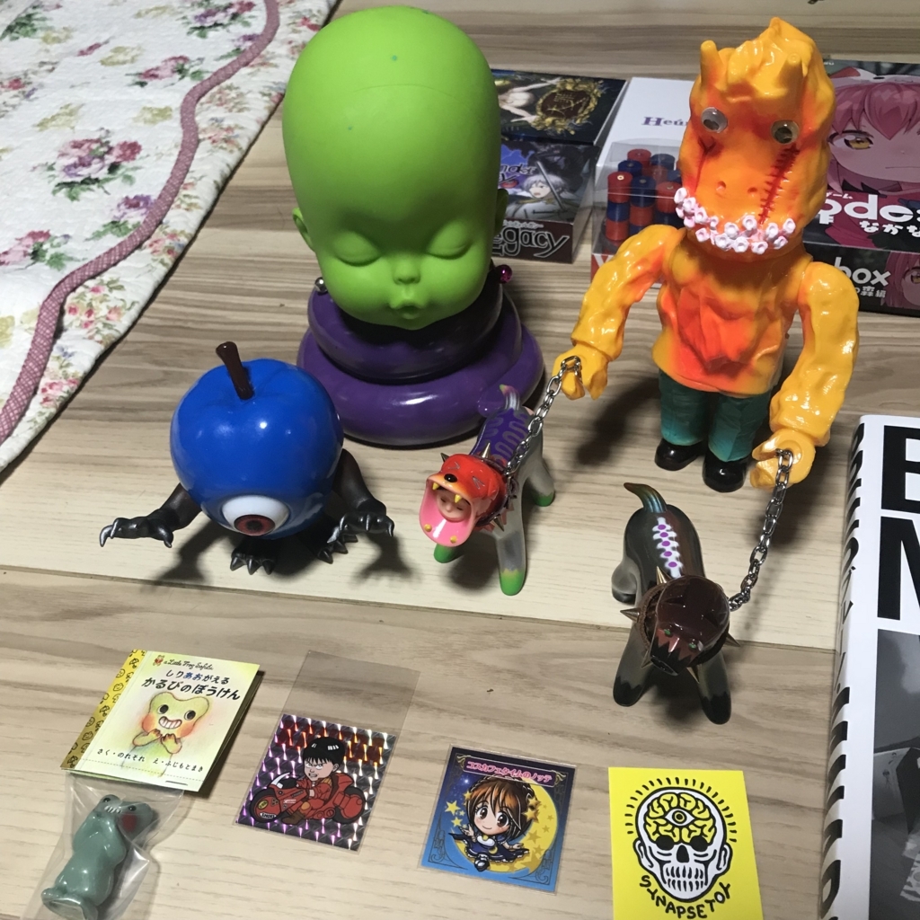 大まん祭:第一回創作ソフビ決起集会 & さん家のシール祭り2018