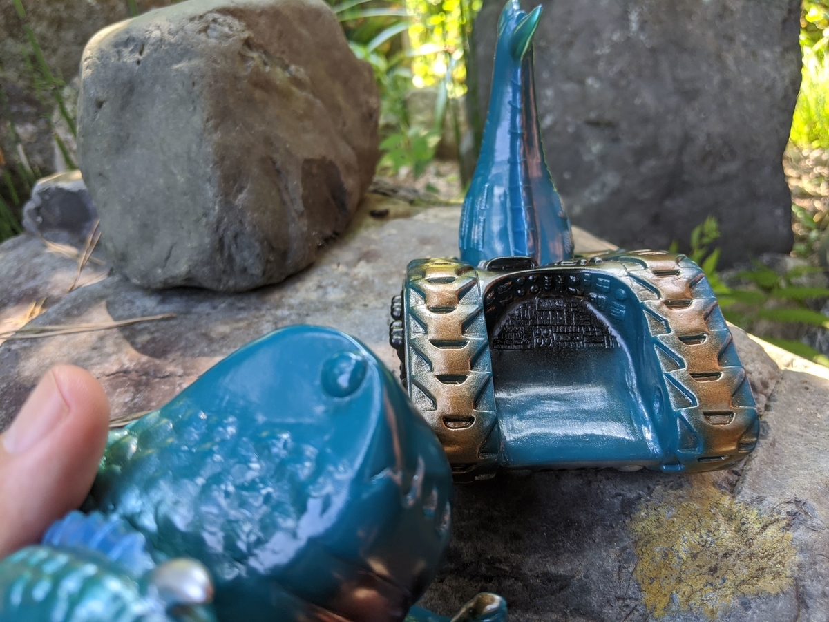 まんだらけ 海獣戦車アギラス　ソフビ　黒成形　インディーズ まんだらけ 海獣戦車アギラス ソフビ 黒成形 インディーズ まんだらけ