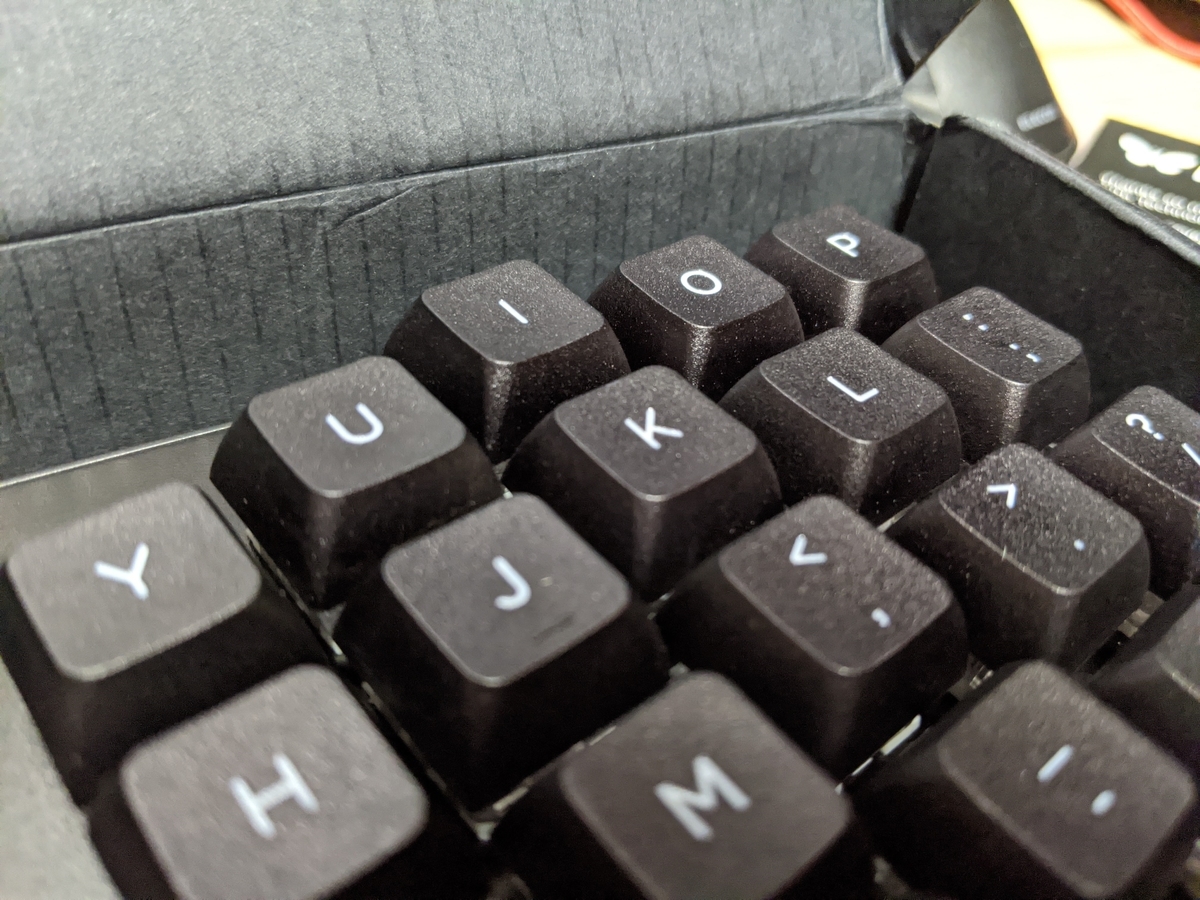 Keyboardio / Atreus - 二枚目の自作（?）キーボードが届いた（外観