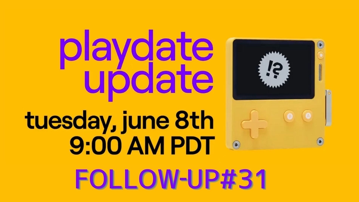 Playdate情報Update31:新たな周辺機器Playdate Stereo Dockについて