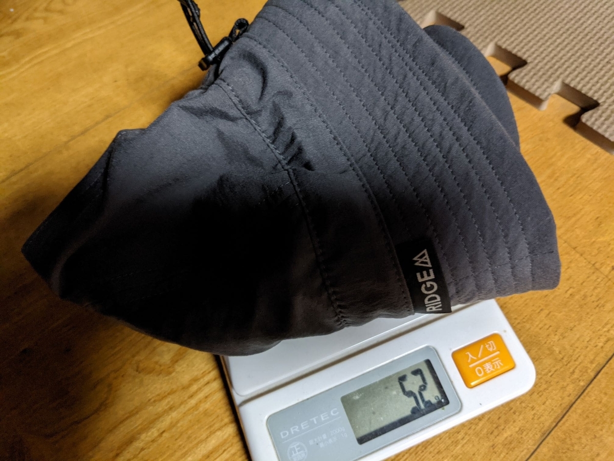リッジマウンテンギア イナフハット 黒 RIDGE MOUNTAIN GEAR（リッジマウンテンギア） / イナフハットNT