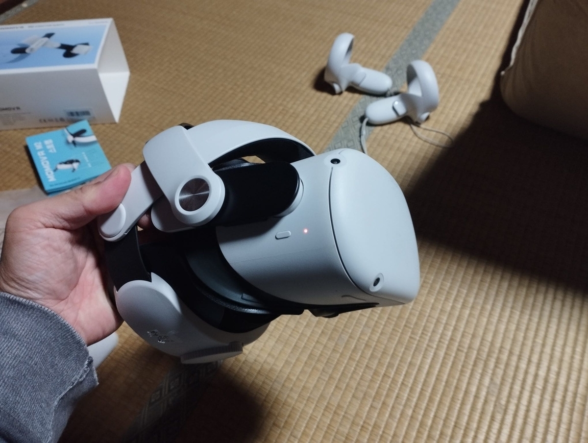 今更MetaQuest2の社外製Proストラップに変更した - smogbom