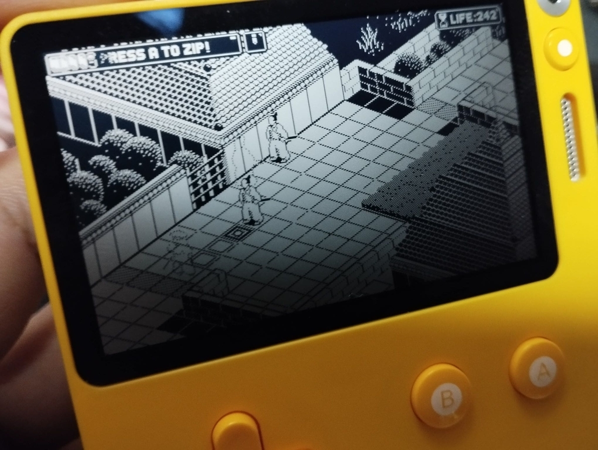 Playdate Season1ゲーム紹介: Zipper by Bennett Foddy - smogbom