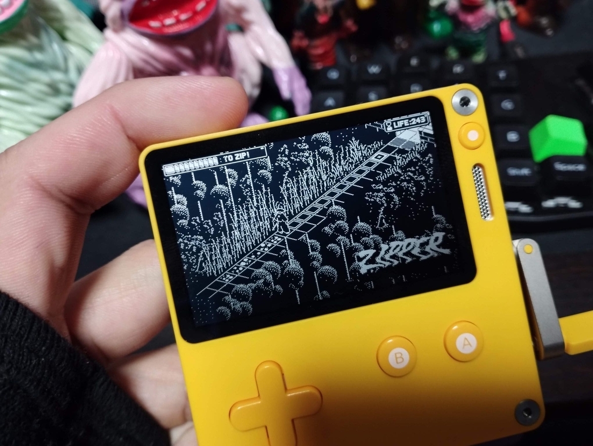 Playdate Season1ゲーム紹介 Zipper by Foddy smogbom