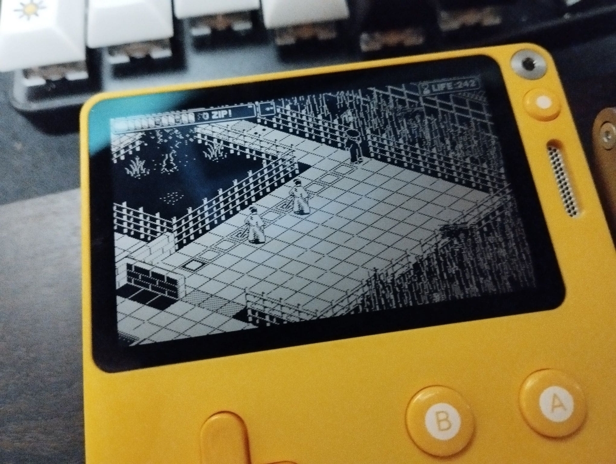 Playdate Season1ゲーム紹介: Zipper by Bennett Foddy - smogbom