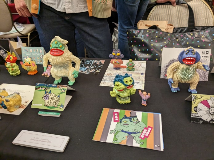 大まん祭 創作ソフビ決起集会 マルサン BARUCOSバルコスILUILU UZUMARK