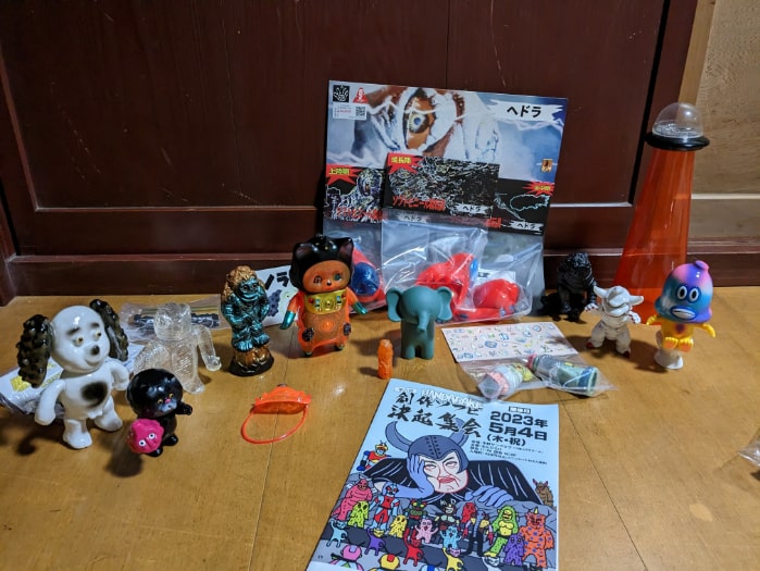 名古屋-東京旅2023春Day2 / 大まん祭、創作ソフビ決起集会