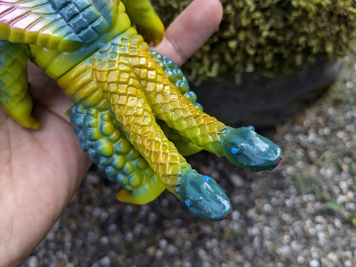 ぶたのはな / ソフト焼き玩具:スフィンクス[ライトグリーン色]〈+Eng