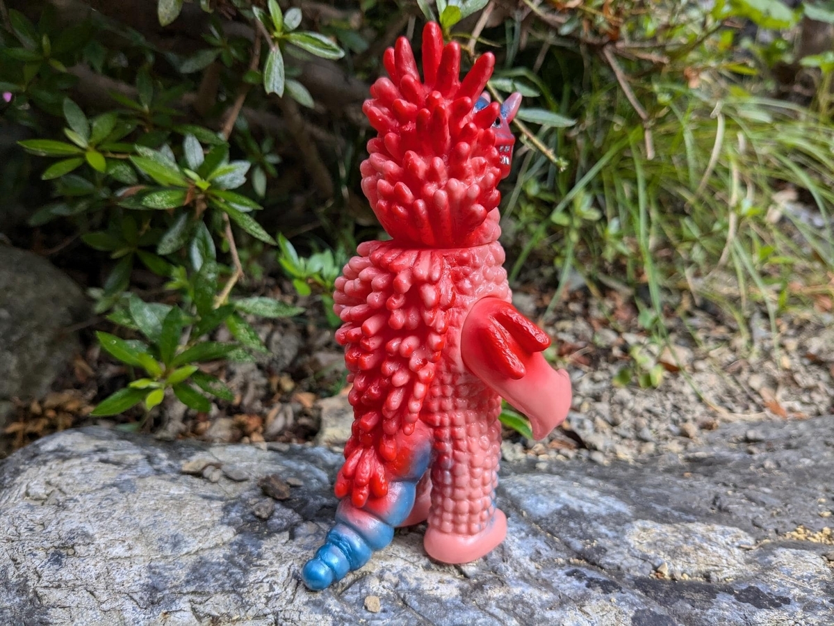 ぶたのはな / ソフト焼き玩具:ベロクロン二世[珊瑚色]〈+Eng sub