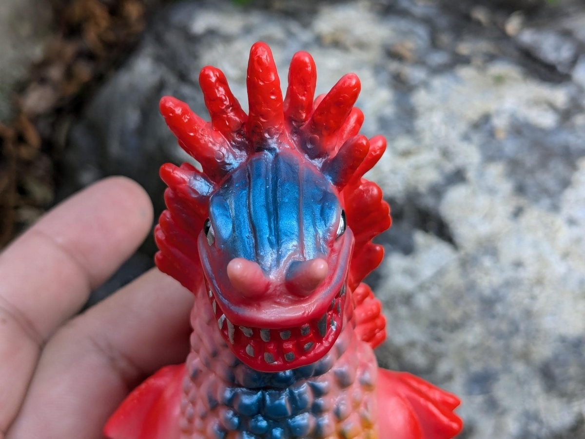 ぶたのはな / ソフト焼き玩具:ベロクロン二世[珊瑚色]〈+Eng sub