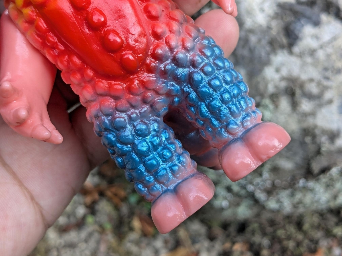 ぶたのはな / ソフト焼き玩具:ベロクロン二世[珊瑚色]〈+Eng sub