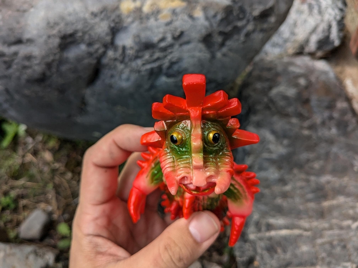 ぶたのはな ソフト焼き玩具 マザリュース ウルトラマンA ソフビ oops!😵 #butanohana#ぶたのはな#ソフト焼き玩具#ソフビ#スノー