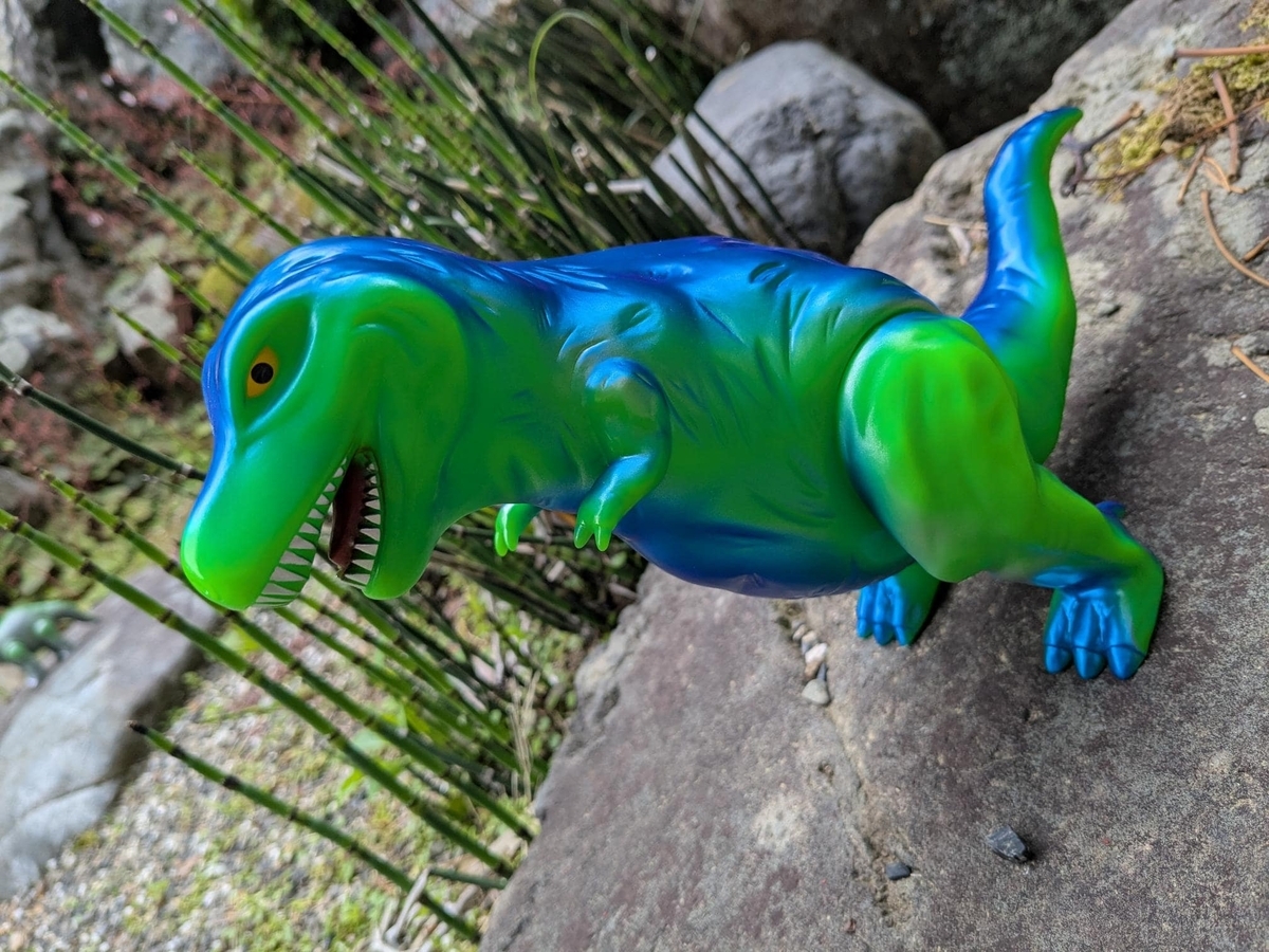 シラハマトイ / MARUFUJI 世界の恐竜:T.REX［ネオングリーン］〈+Eng