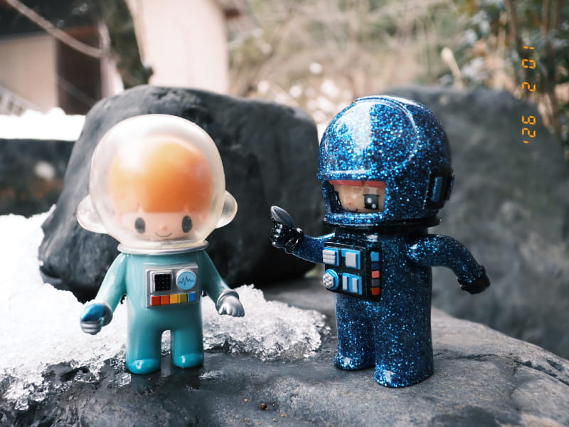 新品イトキンパーク 宇宙飛行士 A ITOKIN PARK ソフビ A ITOKIN PARK イトキンパーク 宇宙飛行士 ブルーラメA ソフビ - メルカリ