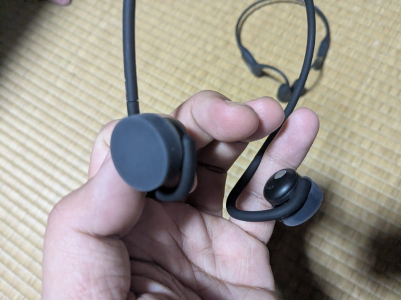 NTTソノリティ / NWM GO オープンイヤー、ネックバンド型イヤホン-弟