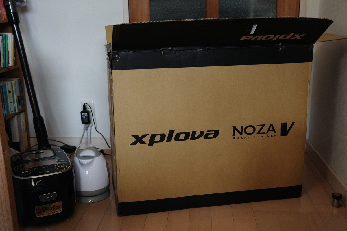 スマートトレーナー(XPLOVA・NOZA V)を買ってセッティングをした