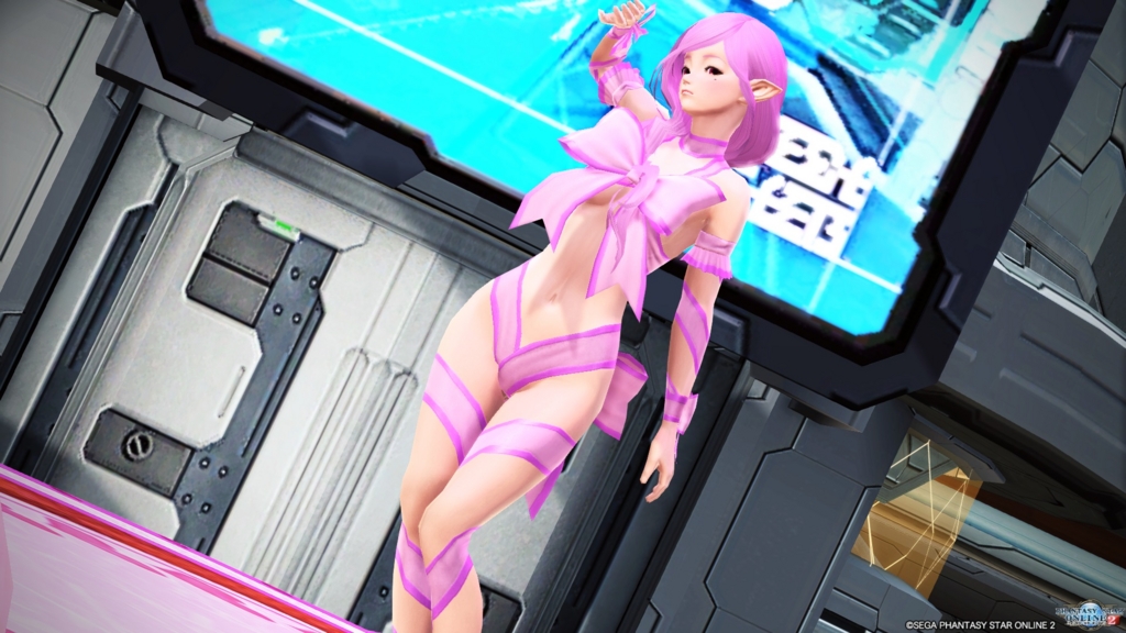 つい撮影してしまう 裸リボン ダンス41 柚希のトロいブログ Pso2