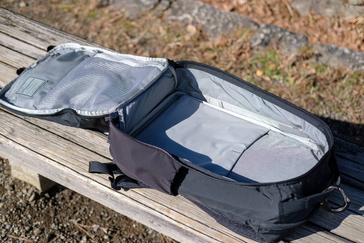 機能満載の全部入りバックパック「Evergoods CTB20 - Civic Travel Bag 