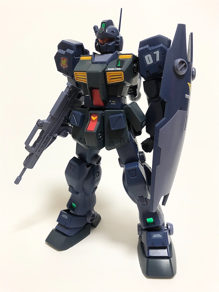 ガンプラ MG ジムクゥエル 完成・おまけ編 - つくりびとな日々を