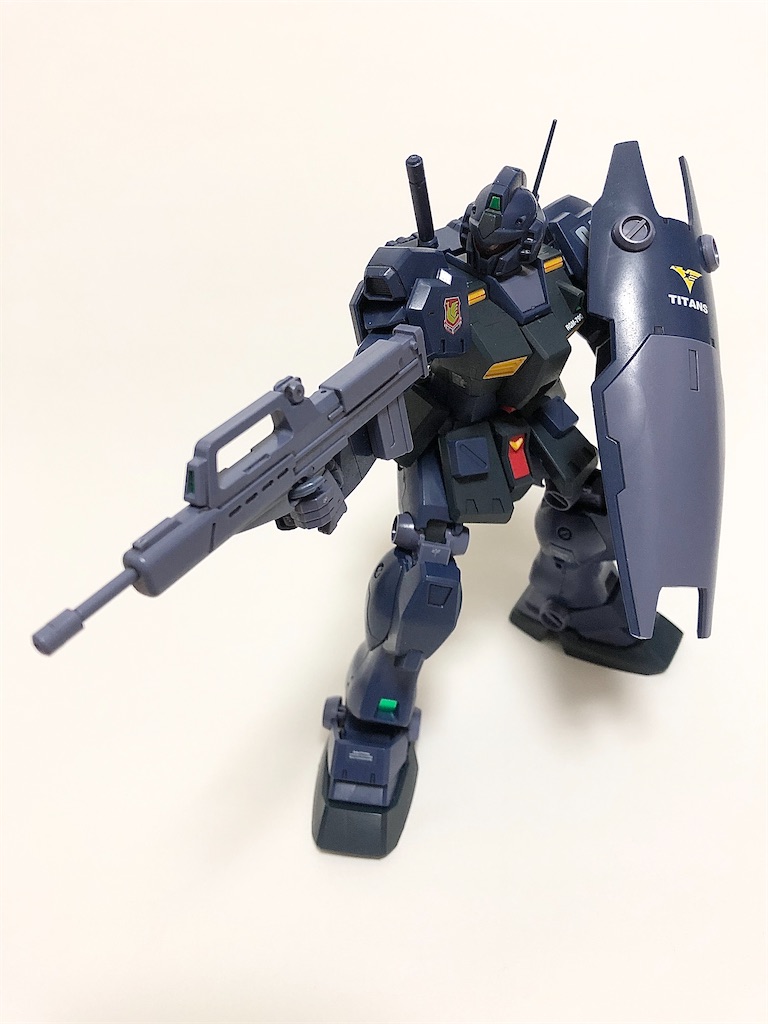 ガンプラ MG ジムクゥエル 完成・おまけ編 - つくりびとな日々を
